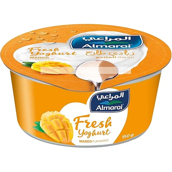 ALMARAI FRESH MANGO FLAVORED FRUIT YOGURT 150G CUP
