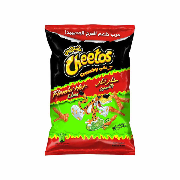 Cheetos Crunchy Flamin Hot Lemon 200Gm