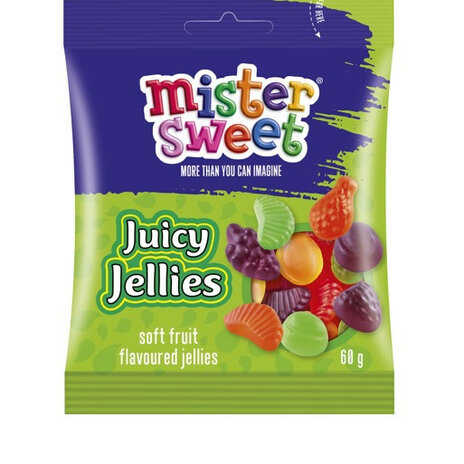 Mister Sweets Juicy Jellies 60g