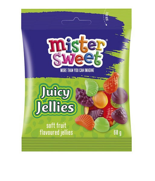 Mister Sweets Juicy Jellies 60g