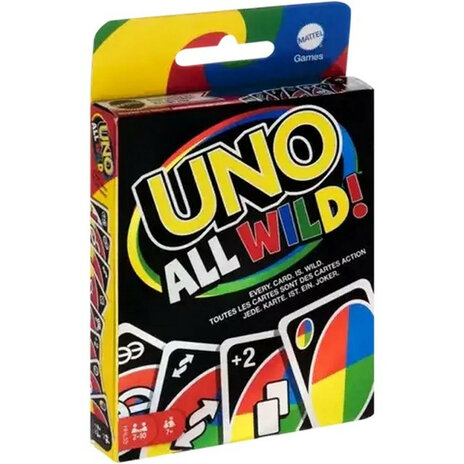 Uno All Wild Card Game