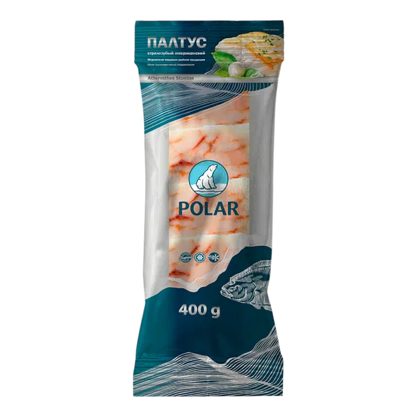 Рыба Polar палтус филе порционное 400г РЦ