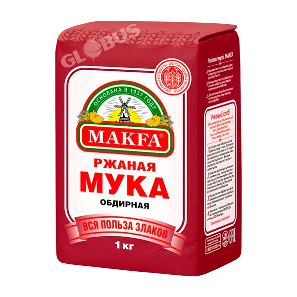 Мука Макфа ржаная 1кг