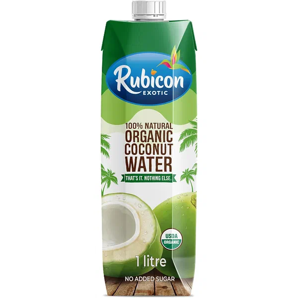 RUBICON ORGANIC COCONUT WATER 1L - RUBICON ORGANIC COCONUT WATER 1 LITRE