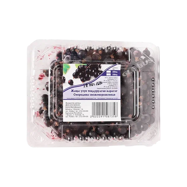 Смородина черн заморож 250г Перетятько