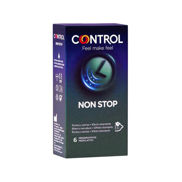 Control Non Stop Condoms 6Pcs
