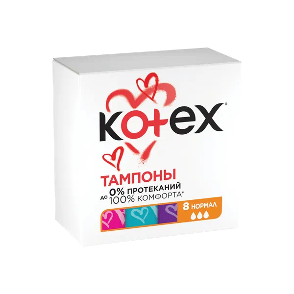 Kotex Normal гиг тампондор 8 д.