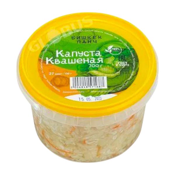 Капуста квашенная Бишкек Ланч 700г