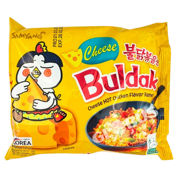 Вермишель б/п Samyang Хот Чикен рамен чиз 140г