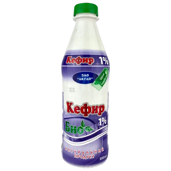 Кефир Актан 1% 1л п/б