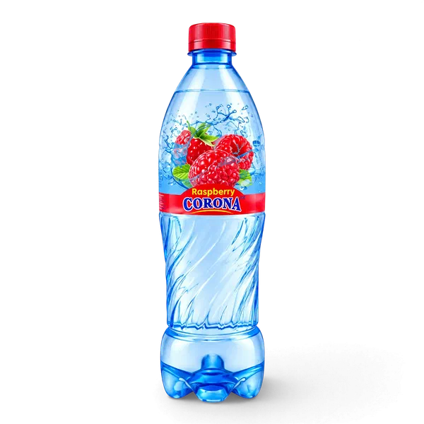 Corona Ice ашкана малина газдалбаган суусу 1л п/б