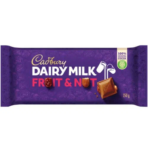 Cadbury Fruit & Nut 150g