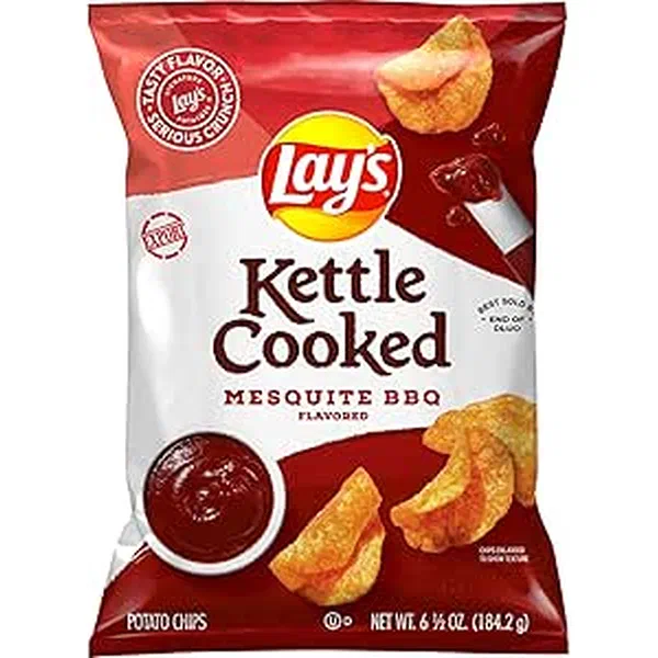 FRITO-LAY KETTLE COOKED ORIGINAL SALTED POTATO CHIPS 184G