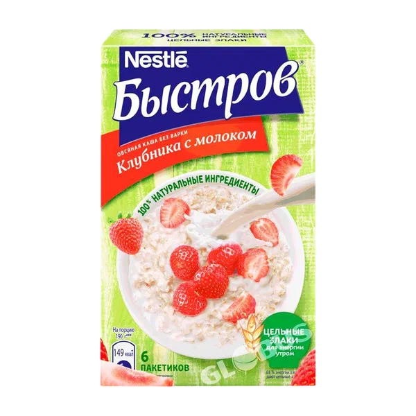 Каша Быстров овсян клубн/мол 240г