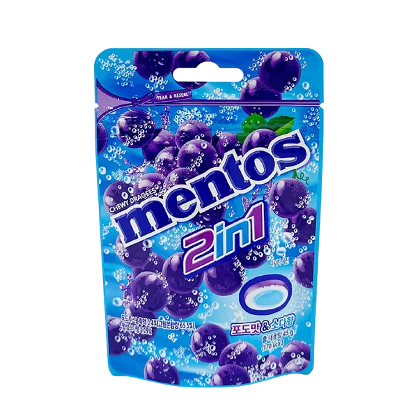 Mentos Duo Soda Жүзүм момпосуйлары 45г