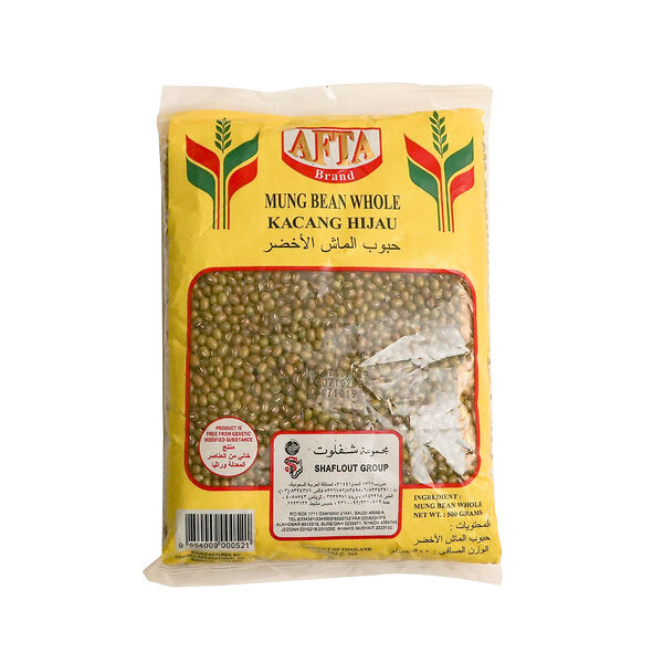Shaflout Mung Bean Whole 500 Gm