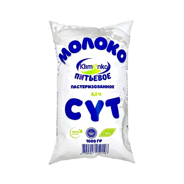 Молоко фермерское питьевое 3,2% 1л ф/п