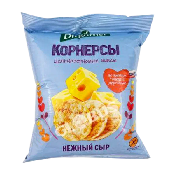 Чипсы Dr.Korner кукурузно-рисовые цельнозерн сыр 50г