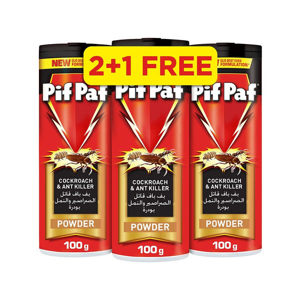 Pif Paf Powder 100G 2+1Free