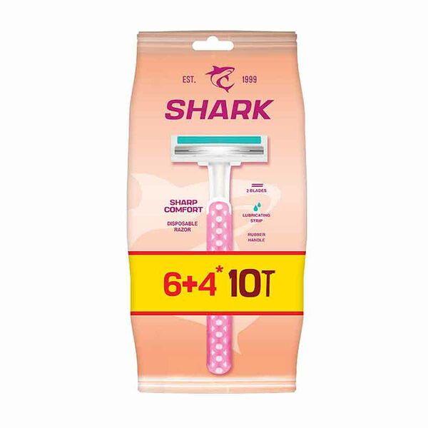 Shark Lady Razor Sharp Comfort 2 Blades 6+4*