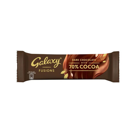 Galaxy Fusions Dark Chocolate 70% Cocoa 35Gm