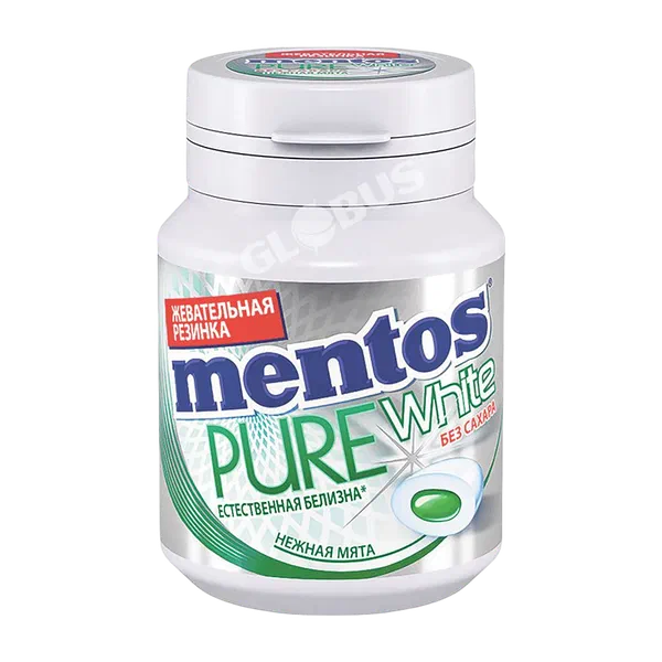 Жев. резинка Mentos Нежная мята 54г банка Perfetti van Melle