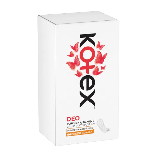 Kotex Нормал Deo көөктөрү 56д