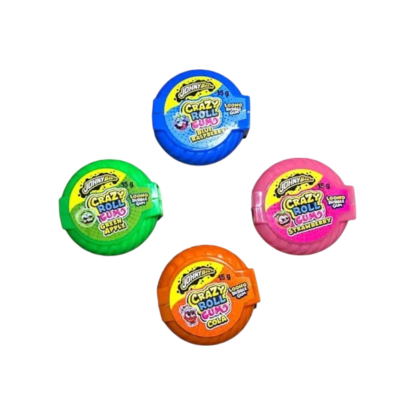 Жев. резинка Johny Bee Crazy Roll рулетка 15г