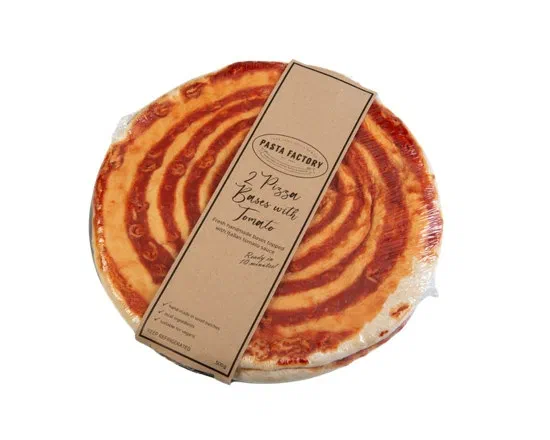 Pasta Factory Pizza Base with Tomato 2 Pack (Frozen)