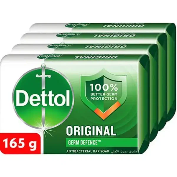 DETTOL ORIGINAL PINE ANTIBACTERIAL BAR SOAP 165G LARGE BAR