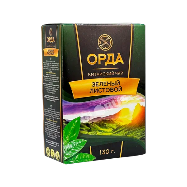 Чай Орда зел.лист. 130г