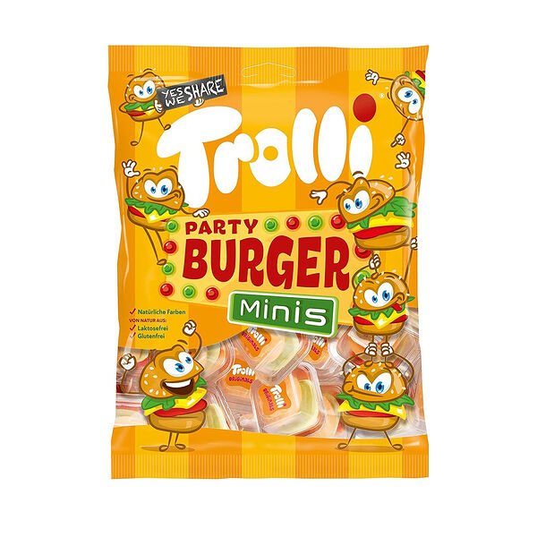 Trolli Mini Burger Jelly 70 Gm