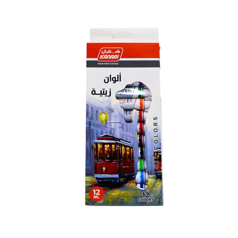 الوان زيتي عصار  12ملم  12 لون
