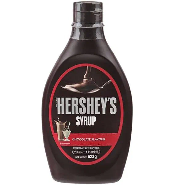 HERSHEY'S TRADITIONAL CHOCOLATE SYRUP PREMIUM DECADENT TOPPING 623G