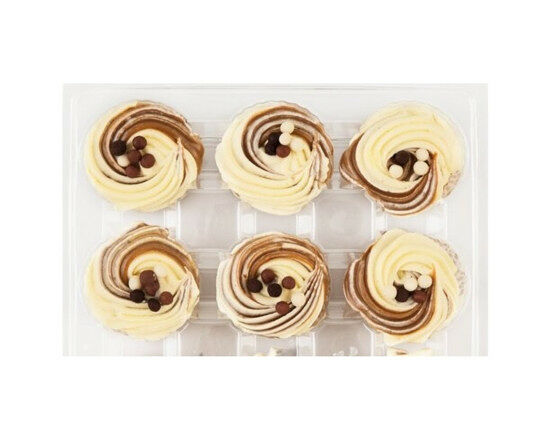 Vanilla Caramel Cupcakes 6 x 50g
