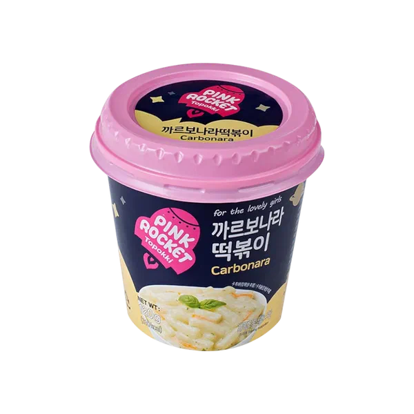 Токпокки Pink Rocket Carbonara 120г
