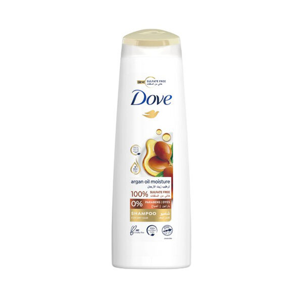 Dove Shampoo Argan Oil Moisture Dry Hair 400Ml