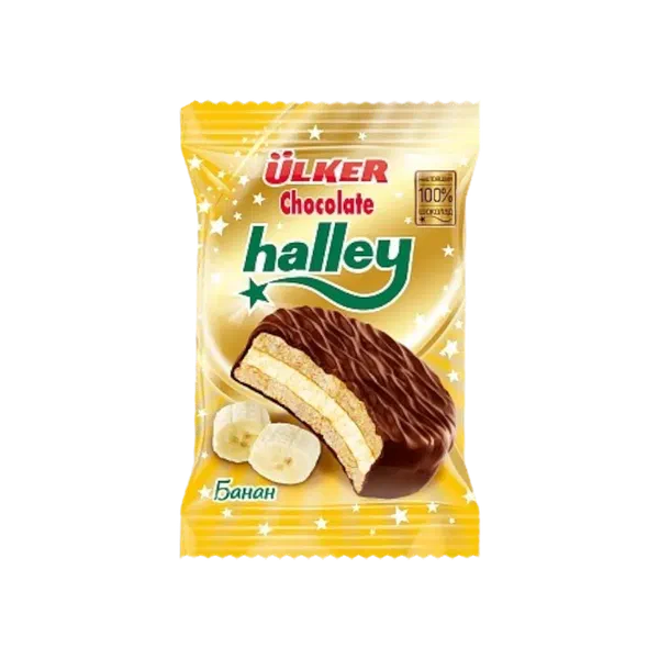 Печенье Halley Chocoday банан 28г