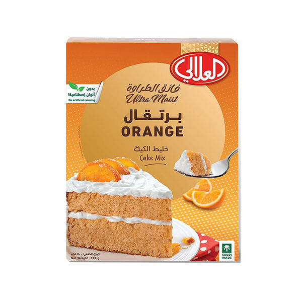 Alalali Orange Cake Mix 524 Gm