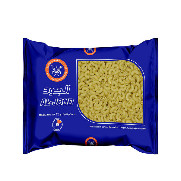 Al Joud Maccaroni #23 Small Elbow 400Gm