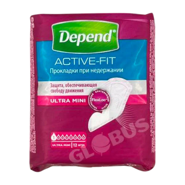 Depend Ultra Mini урол төшөмөлөр 12д