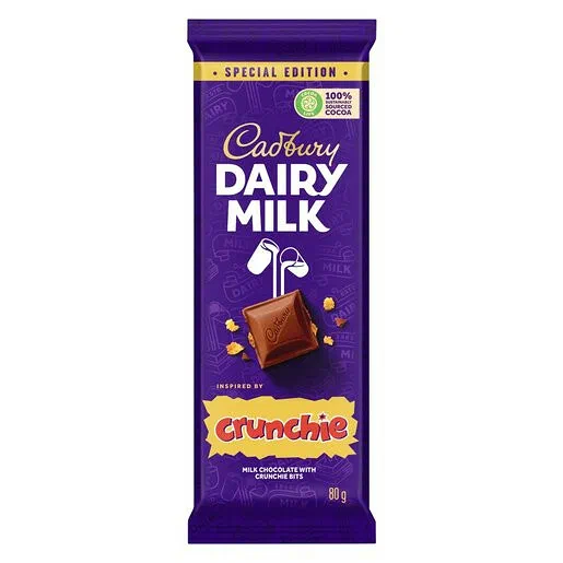 Cadbury Crunchie Slab 80g