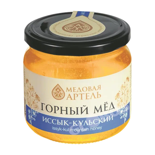 Мед Иссык-Кульский горный 500г ст/б Медовая Артель