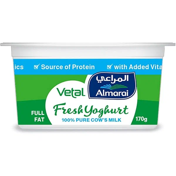 ALMARAI YOGHURT FF 170GM - FULL FAT YOGURT CUP