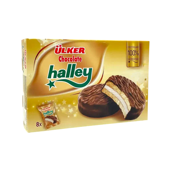 Печенье Ulker Halley в шок. 224г Казахстан 12