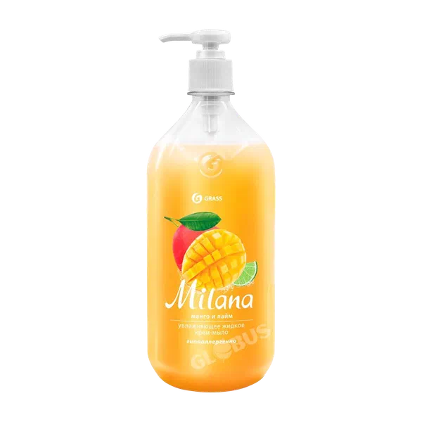 Milana жидк манго/лайм суюк самын-креми  1л