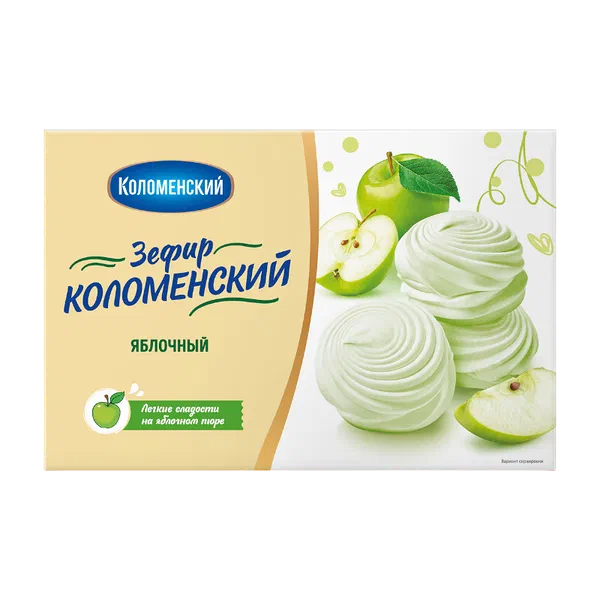 Зефир Коломенский яблочный 250г