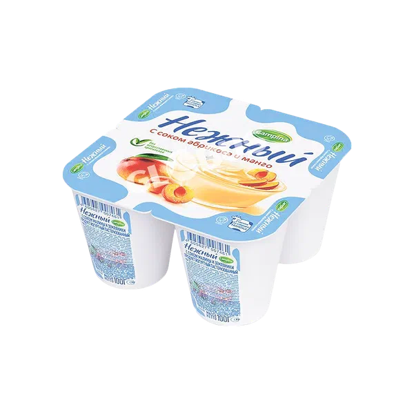 Йогурт Campina Нежный абр/манго 1,2% 100г 24