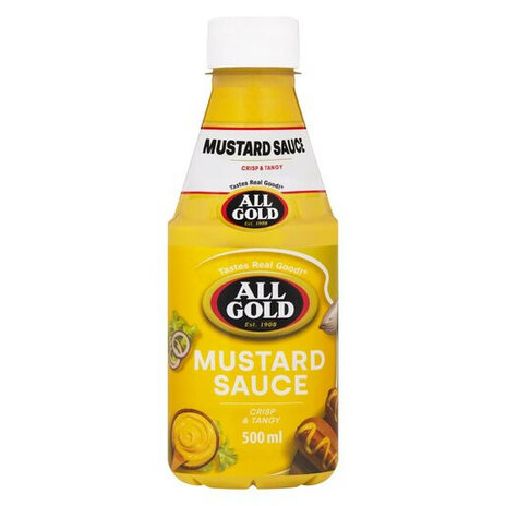 All Gold Mustard Sauce 500ml