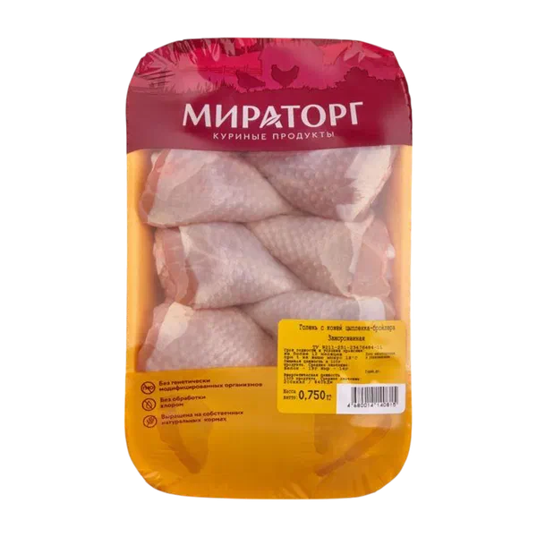 Голень цыпленка бройлера Мираторг 750г РЦ